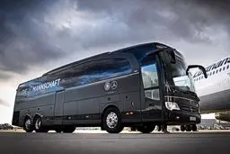 رونمایی از اتوبوس رویایی تیم ملی آلمان/عکس