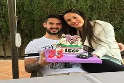 عكس / سورپرایز همسر ستاره رئال برای او