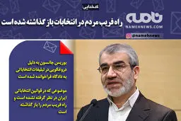 فتوتیتر/ کدخدایی: راه فریب مردم در انتخابات باز گذاشته شده است