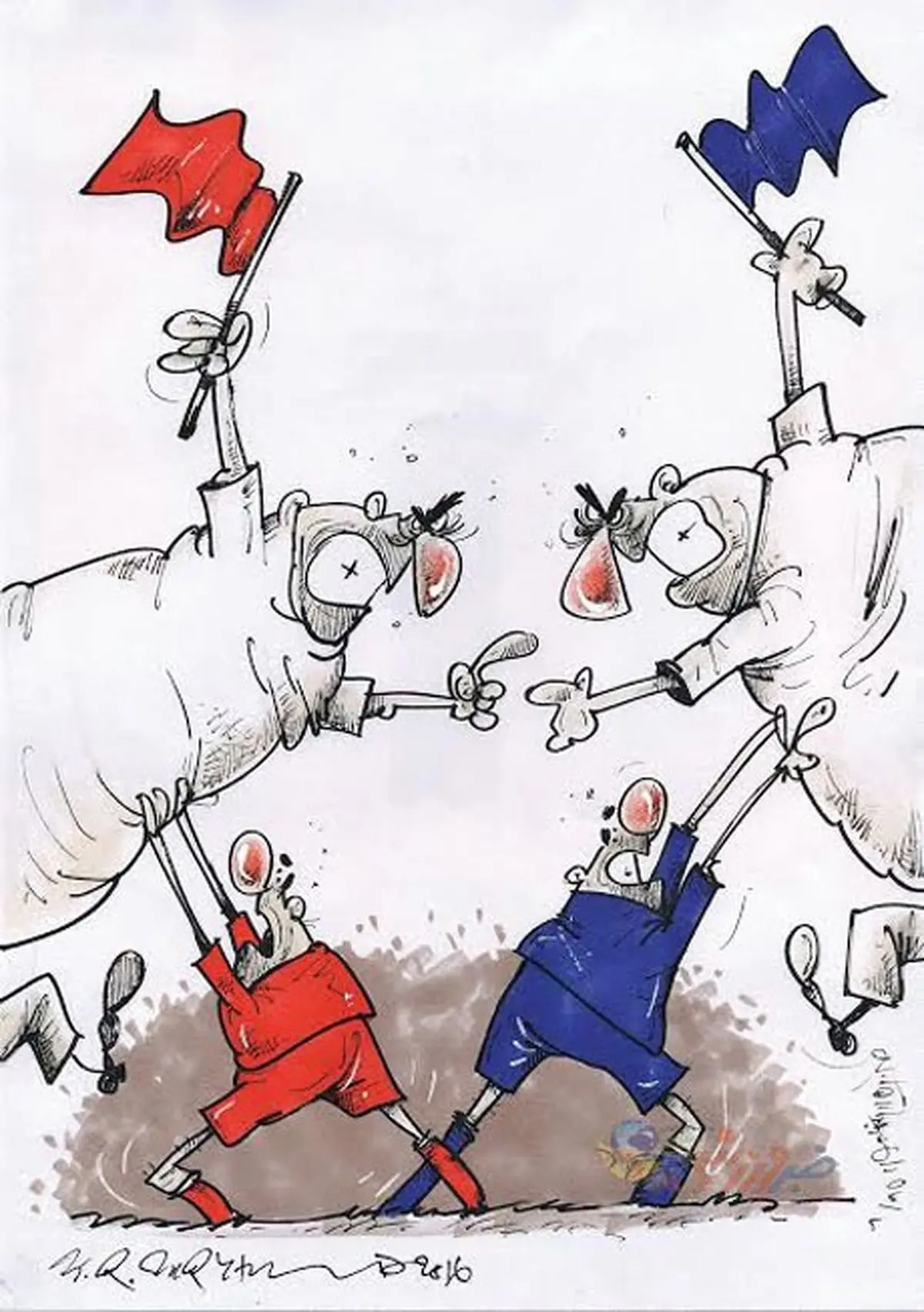 دربی ۸۳ از اون لحاظ!/کاریکاتور