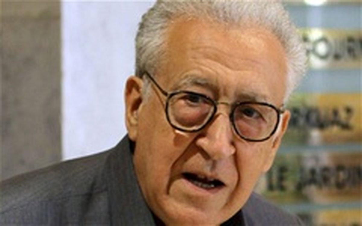الابراهیمی مجددا بر لزوم دستیابی به راهکار سیاسی درباره سوریه تاکید کرد