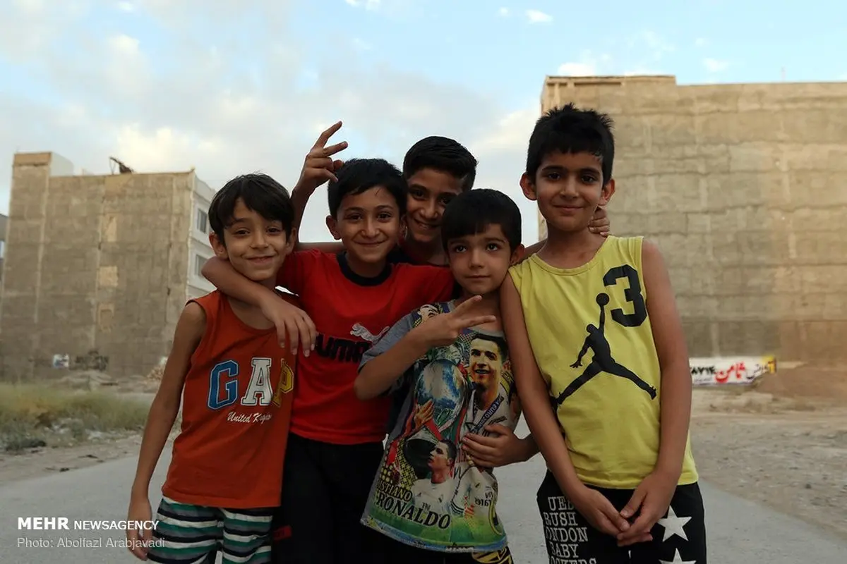 حال و هوای تفریح بچه‌های جنوب شهر/تصاویر