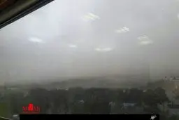 وقوع طوفان و باد شدید در تهران/ اطلاعیه هواپیمایی جمهوری اسلامی ایران/ هشدار هواشناسانی برای ساکنان پایتخت