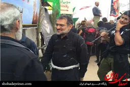 وزیر ارشاد دولت احمدی نژاد در پیاده روی اربعین/ عکس