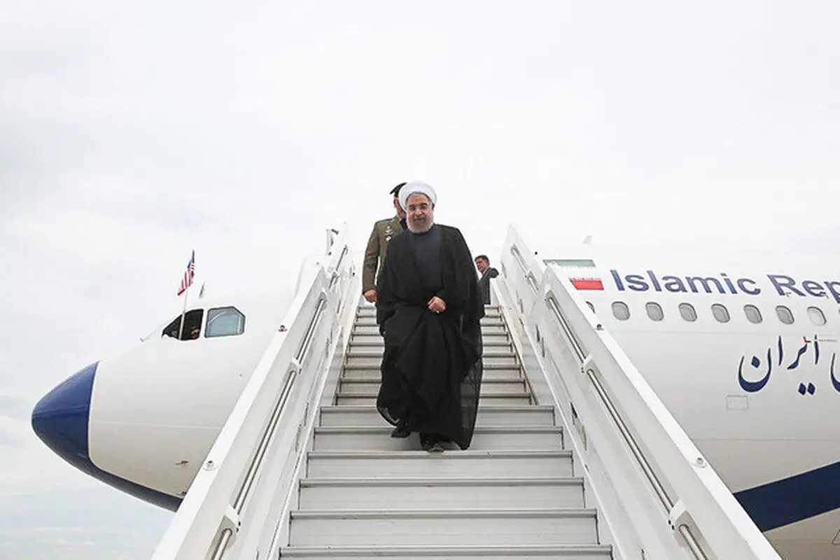 رییس جمهور وارد زاهدان شد