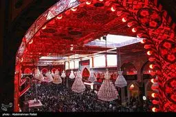 حال و هوای حرم اباعبدالله الحسین (ع) در آستانه اربعین حسینی/تصاویر