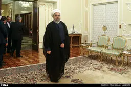 دیدار وزیر خارجه انگلیس با حسن روحانی/تصاویر