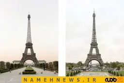 ایفل قلابی در قلب چین / عکس