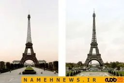 ایفل قلابی در قلب چین / عکس
