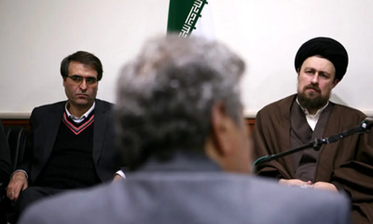 دیدار پرسپولیسی‌ها با سید حسن خمینی/ تصاویر