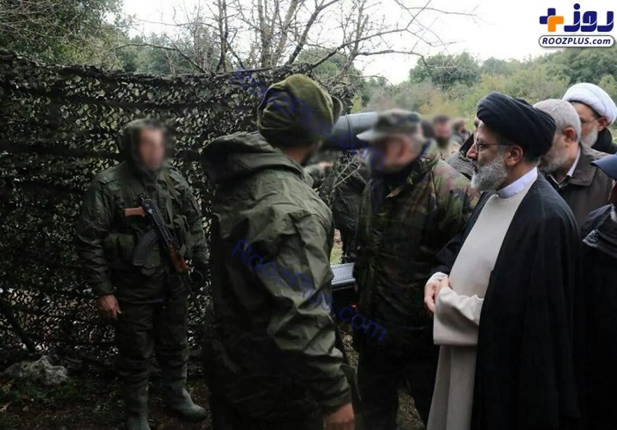 حضور سيد ابراهيم رئيسي در مرز اسرائيل/عکس