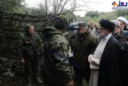 حضور سيد ابراهيم رئيسي در مرز اسرائيل/عکس