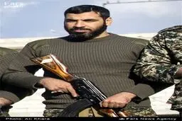 لحظات رزم یک شهید مدافع حرم+تصاویر