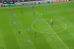 عبور توتي از خط دفاعي منچسترسيتي (عکس)