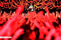 تصاویری از مراسم شب اول محرم 98 در هئیت ریحانه الحسین