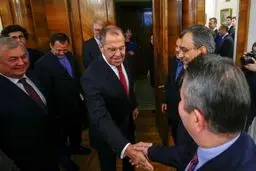 سفر جابری انصاری به روسیه / تصاویر