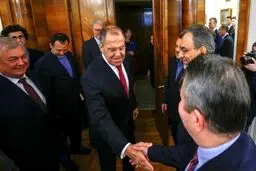 سفر جابری انصاری به روسیه / تصاویر