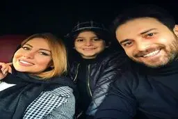 سلفى بابك جهانبخش به همراه پسرش آرتا و همسر جدیدش/عکس