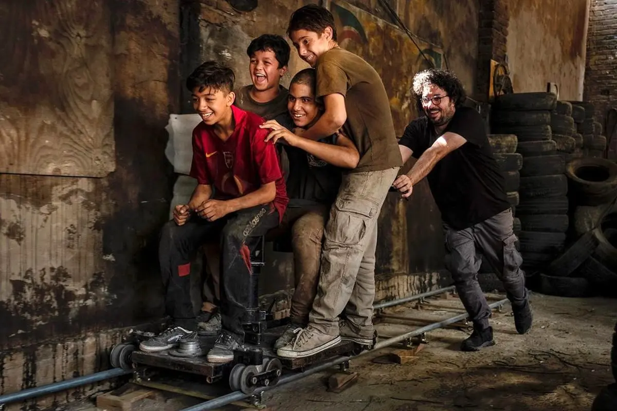 عکس خاص تصویربردار موفق سینما در پشت صحنه فیلم خورشید