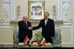 حاشیه‌های تصویری دیدار رییس جمهور عراق با لاریجانی و ظریف