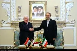 حاشیه‌های تصویری دیدار رییس جمهور عراق با لاریجانی و ظریف