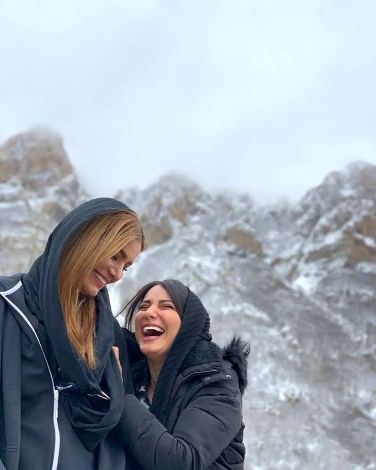 عکس / متین ستوده و خواهرش