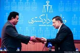 دیدار و امضای توافقنامه وزیر دادگستری با سفیر سریلانکا/تصاویر
