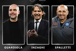 نامزدهای نهائی بهترین مربی فصل فوتبال اروپا