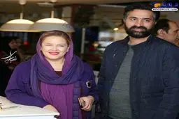 تصویری جدید از بهاره رهنما و همسرش