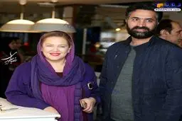 تصویری جدید از بهاره رهنما و همسرش