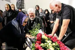 تشییع مرحوم هادی مشکات/تصاویر