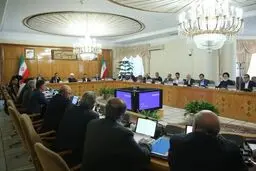 جلسه امروز هیأت دولت / تصاویر