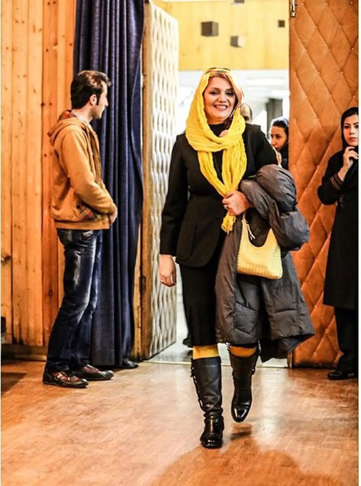 تصویری از تیپ جدید و متفاوت الهام پاوه نژاد