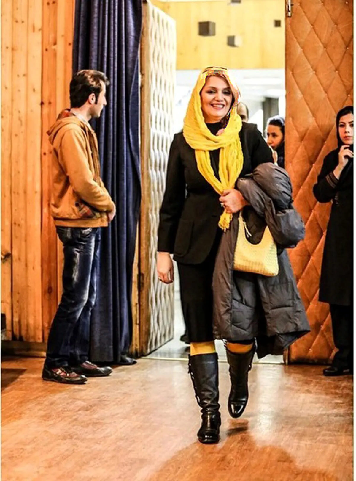 تصویری از تیپ جدید و متفاوت الهام پاوه نژاد