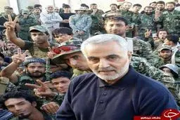 مجاهدان سوری با سردار سلیمانی/ عکس