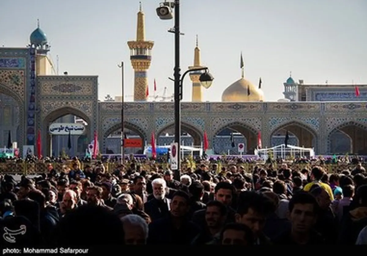 مراسم شام 28 صفر در حرم مطهر رضوی/تصاویر