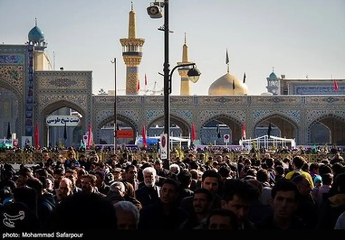 مراسم شام 28 صفر در حرم مطهر رضوی/تصاویر
