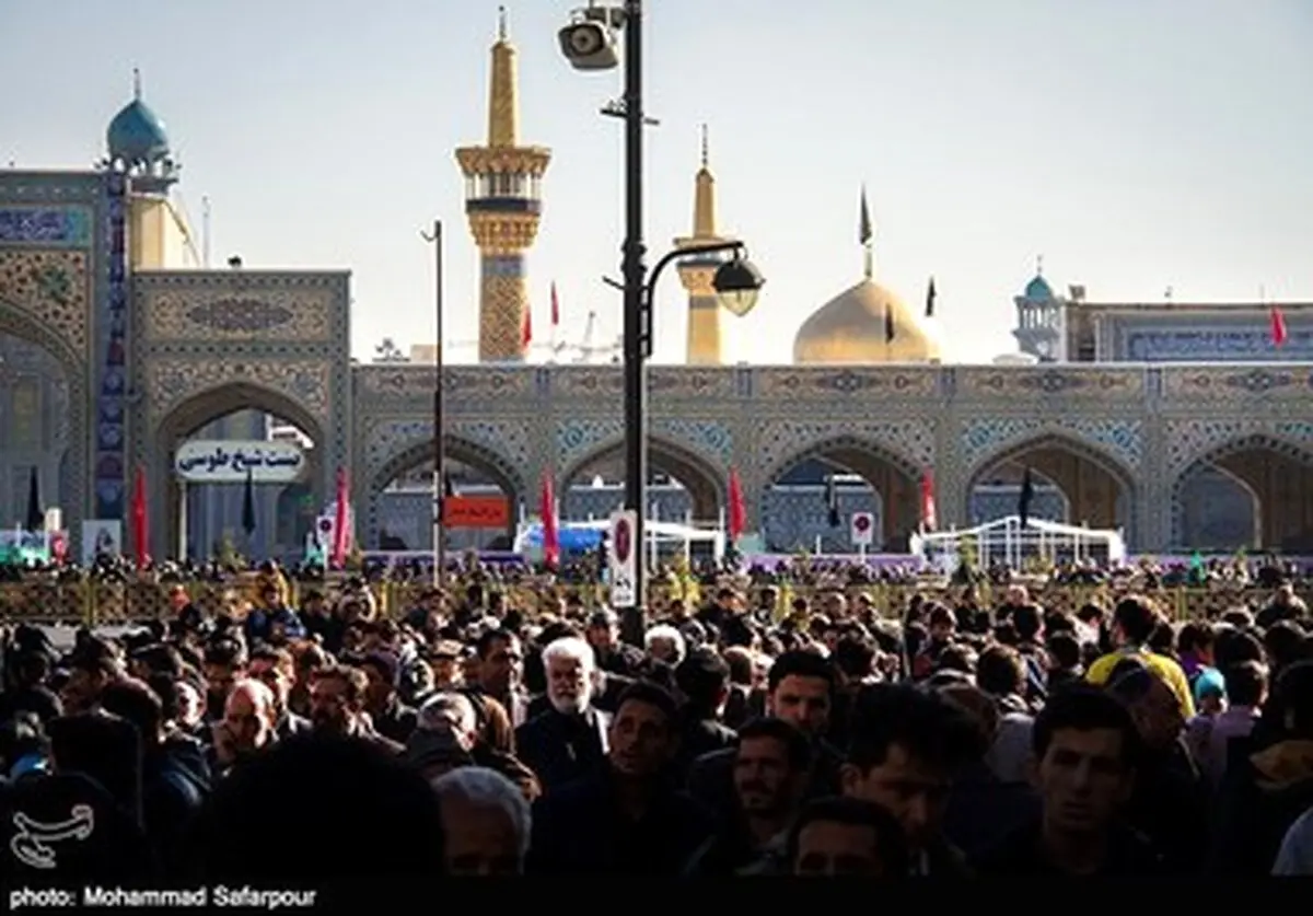 مراسم شام 28 صفر در حرم مطهر رضوی/تصاویر