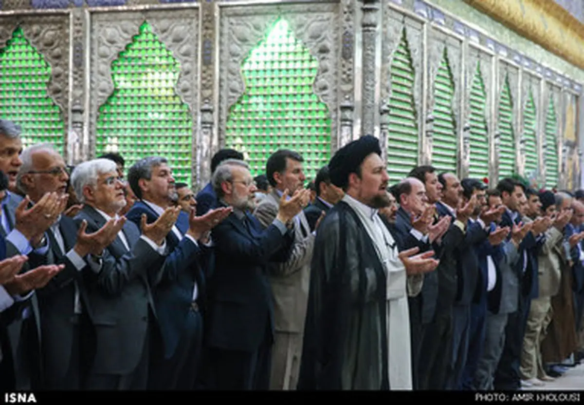 حواشی تصویری حضور نمایندگان در حرم امام(ره)