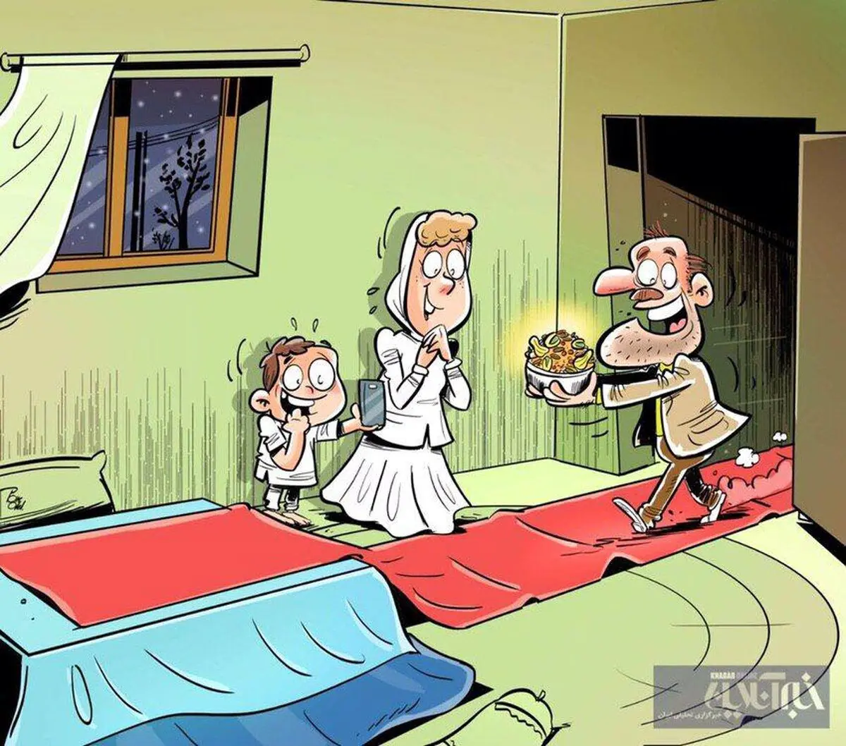 کاریکاتور / بالاخره یه چیزی ارزون شد!