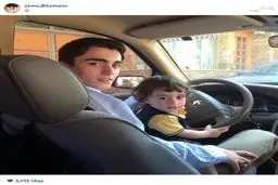 پسر حسن خمینی چه ماشینی سوار می شود؟ /عکس