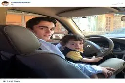 پسر حسن خمینی چه ماشینی سوار می شود؟ /عکس