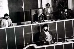 اولین رئیس‌مجلس در جمهوری اسلامی ایران/عکس