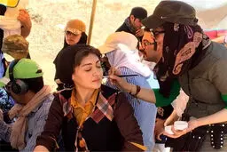 تصویری از نیکی کریمی در «سرزمین کهن»