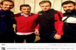 عکس/ انصاریان: برنامه 90 امشب را حتما ببینید