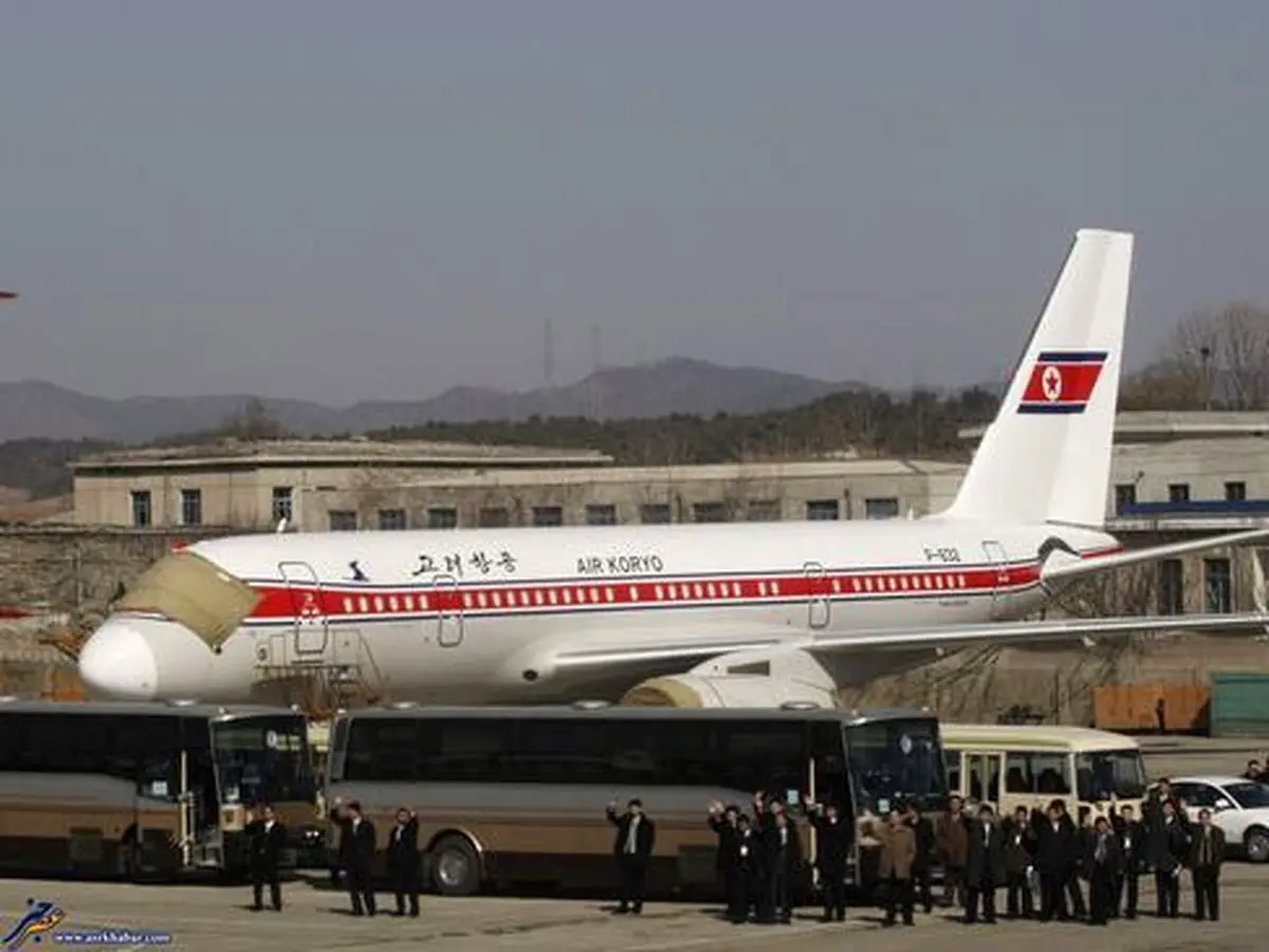 اینجا هواپیمایی کره شمالی است! /تصاویر