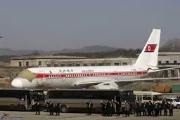 اینجا هواپیمایی کره شمالی است! /تصاویر