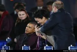 واکنش رسانه‌ای چین به "خودمانی شدن پوتین با همسر رئیس‌جمهور"