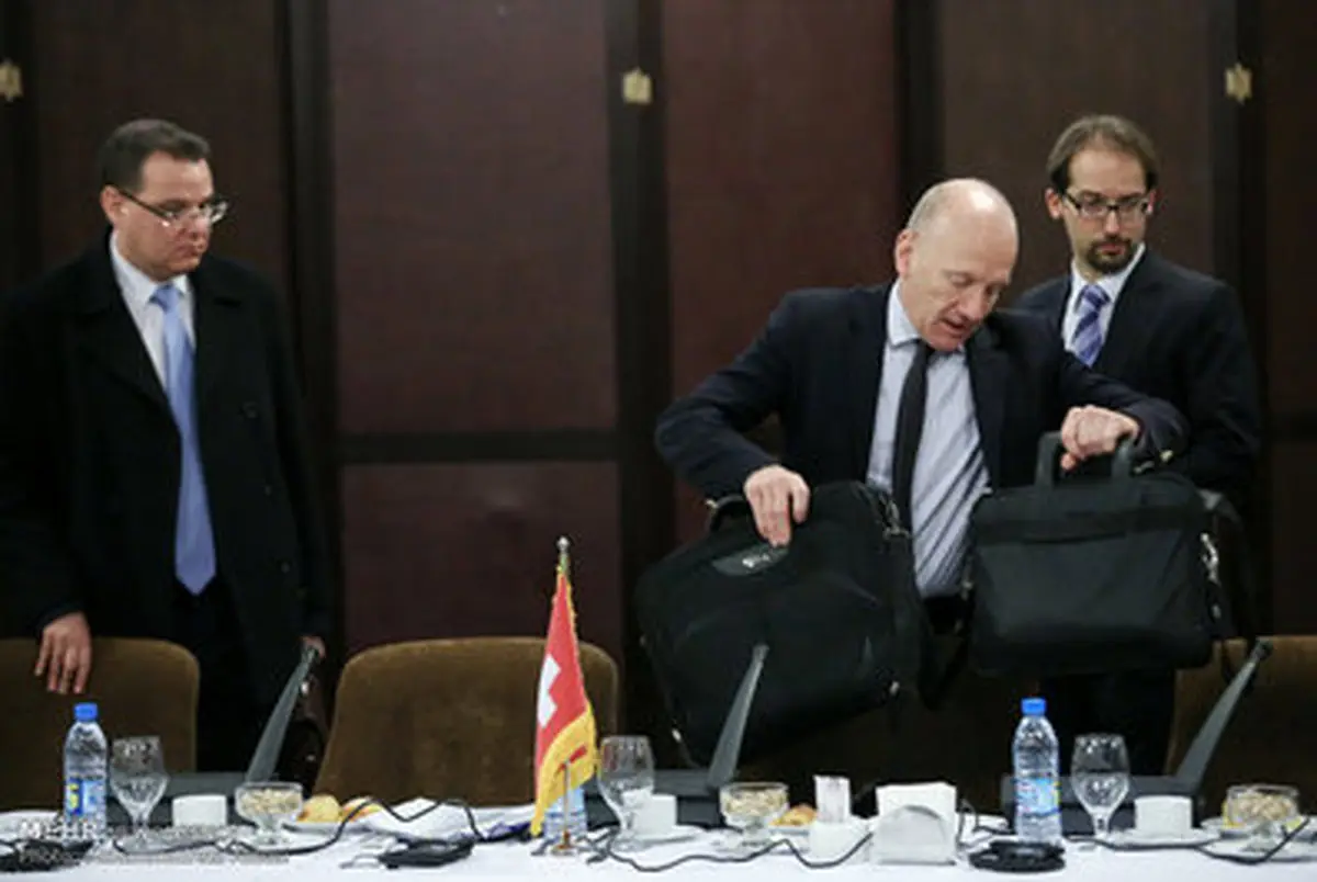 نشست سه جانبه ایران ، سوئیس و سوریه/تصاویر