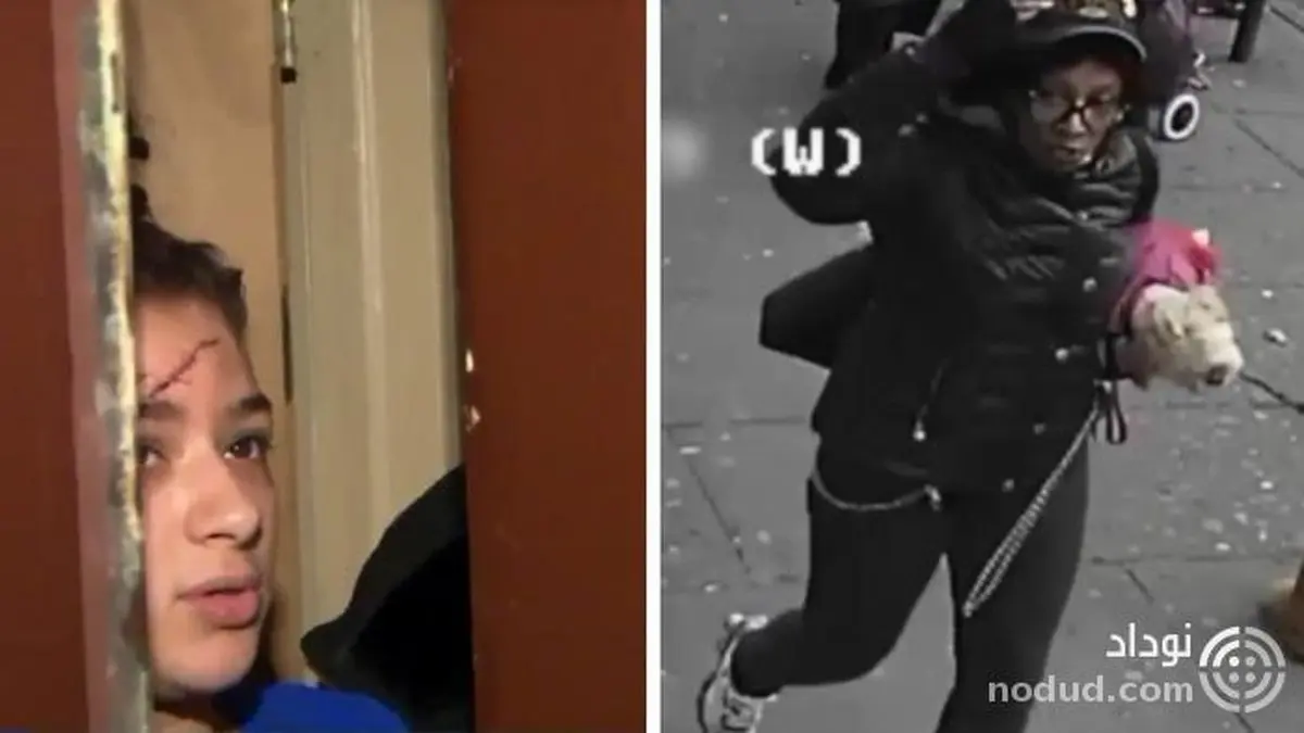 بلای وحشتناکی که این زن بر سر 2 مسافر اتوبوس آورد !